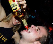 gold event with edible gold drinks in Switzerlands