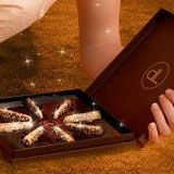 delafee chocolate with pure edible gold