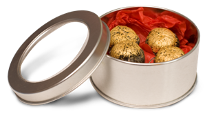 Tee Geschenk mit Gold