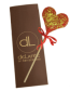 Lollipop with edible gold
