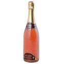 Sparkling Wine with edible gold