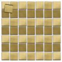 Mosaics Or 23.75 Carats plattes, 50 pi�ces