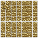 Mosaic Or Carats ondul�, 50 pi�ces