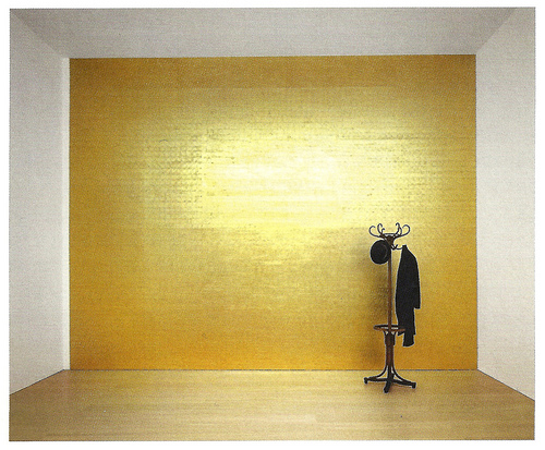 Jannis Kounellis - Civil Tragedy, 1975/2006. Wall installation by Jannis Kounellis