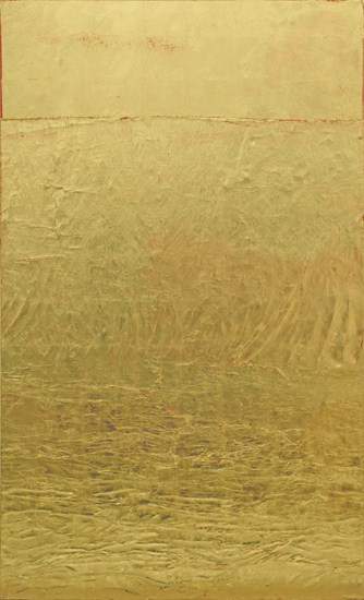 Rachel Grataloup - Matrcie Nantua, 2007. Gilt frabric by Rachel Grataloup