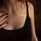 Temporary tattoos made with 24 karat gold - Hearts
