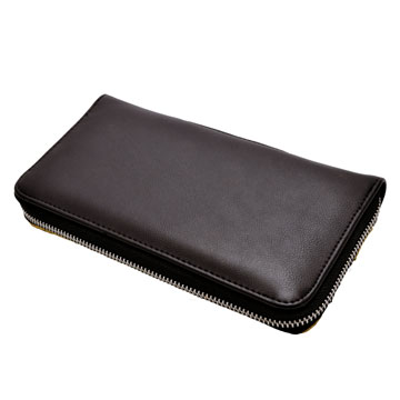 Gilded imitation leather purse art deco style