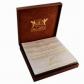 Gold chocolate box with Swiss Gold Coin