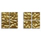 Gold Mosaic Wavy, 200 pieces
