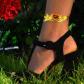 gold tattoo rose