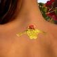 gold tattoo rose