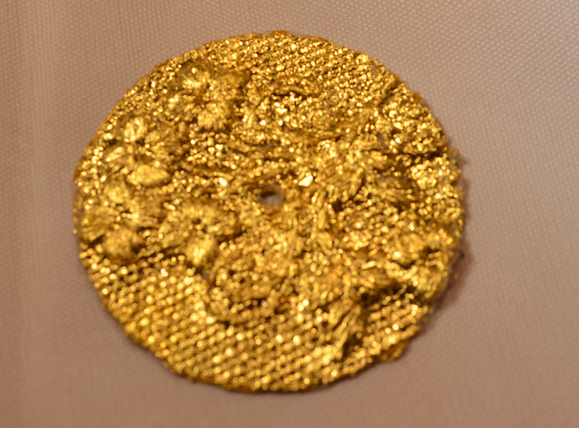 DeLafée. gold. gold leaf. watch dial. watch. watchmaking. handmade.gilded. lace.