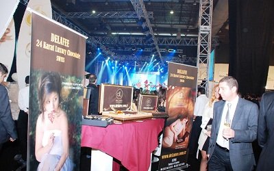 DeLafée at the Millionaire Fair in Istanbul