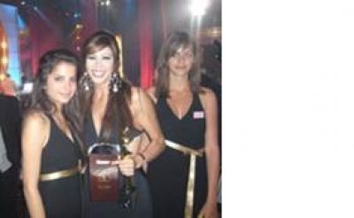 DeLafée at the Golden Murex Award event