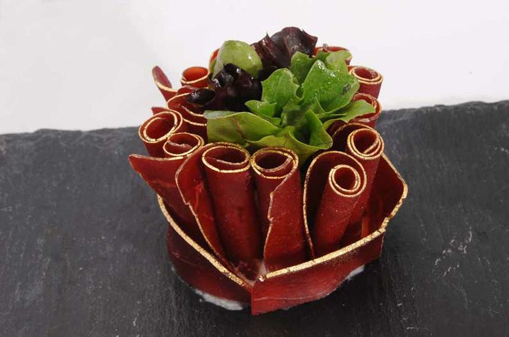 or alimentaire. feuille d'or. DeLafée. Cinq sens. luxe. nourriture. gastronomie.